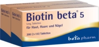 Betapharm Arzneimittel GmbH Biotin Beta 5 Tabletten 200 St 13846218_DBA