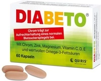 QUIRIS HEALTHCARE GMBH Diabeto Kapseln 60 St 03757117_DBA