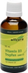 allcura Naturheilmittel GmbH Vitamin D3 Tropfen 1000 I.e. 50 ml 13427421_DBA