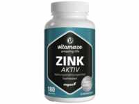 Vitamaze GmbH Zink Aktiv 25 mg hochdosiert vegan Tabletten 180 St 16018611_DBA