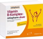 ratiopharm GmbH Vitamin B-KOMPLEX-ratiopharm direkt Pulver 20 St 16783197_DBA