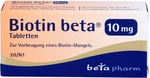 Betapharm Arzneimittel GmbH Biotin Beta 10 mg Tabletten 20 St 17386943_DBA