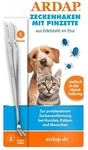 Ardap Care GmbH Ardap Zeckenhaken mit Pinzette aus Edelstahl 1 St 17265139_DBA