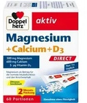 Doppelherz Magnesium+Calcium+D3 Direct Pellets 60 St