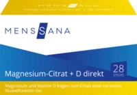 MensSana AG Magnesiumcitrat+D direkt MensSana Pulver 28 St 16613868_DBA