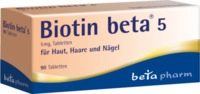 Betapharm Arzneimittel GmbH Biotin Beta 5 Tabletten 90 St 14278466_DBA