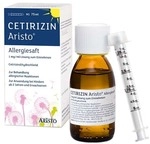 Aristo Pharma GmbH Cetirizin Aristo Allergiesaft 1 mg/ml Lsg.z.Einn. 75 ml