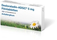 Zentiva Pharma GmbH Desloratadin Adgc 5 mg Filmtabletten 20 St 17145932_DBA