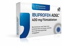 Zentiva Pharma GmbH Ibuprofen Adgc 400 mg Filmtabletten 10 St 17445309_DBA