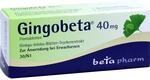 Betapharm Arzneimittel GmbH Gingobeta 40 mg Filmtabletten 30 St 12461597_DBA