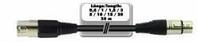 OMNITRONIC Kabel MC-05, 0,5m, schwarz,XLR m/f,symmet