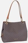 Michael Kors - Kensington Large Shoulder Tote Brown/Acorn - Umh&auml;ngetasche , 11 l