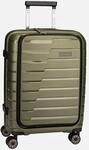 travelite - Air Base 4-Rad Trolley S Vortasche Olive - Koffer , 43 l