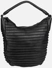 Fredsbruder - Riffeltier S 961r Black - Hobo Bag , 8.7 l