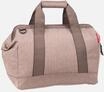 reisenthel - allrounder M Herringbone Mokka - Dufflebag , 18 l