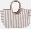 reisenthel - Loopshopper L Summerstripes Coffee - Einkaufskorb , 25 l