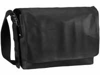 Brooks England Barbican Shoulder Bag in Schwarz (13 Liter), Laptoptasche
