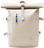 GOT BAG Rolltop Backpack in Beige (26.7 Liter), Rolltop Rucksack