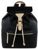 Bugatti Ella Ladies Backpack in Schwarz (10.4 Liter), Rucksack / Backpack