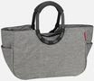 reisenthel - Loopshopper M Frame Twist Silver - Einkaufskorb , 12 l