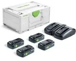 Zubeh&ouml;r Festool Energie-Set SYS 18V 4x4,0/TCL 6 DUO