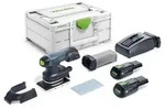 Festool Akku-Schleifmaschine RUTSCHER RTSC 400 3,0 I-Plus + gratis Akku