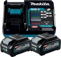Makita 191L76-1, Makita Power Source Kit 40V max. 2,5 Ah Li-Ion 191L76-1 DC40RA...