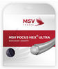 MSV Tennissaite Focus Hex Ultra (Spin+Spannungskonstanz) schwarz 12m Set