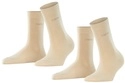 Esprit Socks Esprit Tagessocken Crew Basic Uni (weiche Baumwolle) beige Damen -...