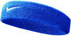 Nike Stirnband Swoosh (70% Baumwolle) royalblau - 1 StĂĽck