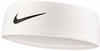 Nike Stirnband Fury 3.0 (79% rec. Polyester) weiss - 1 StĂĽck