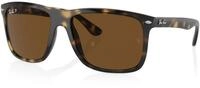 Ray-Ban Sonnenbrille Boyfriend Two 710/57 (Glasfarbe: polarisiert braun)...