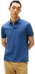 Tommy Hilfiger Freizeit-Polo 1985 Regular Fit Pique (Baumwolle) seablau Herren