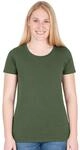 JAKO Freizeit-Shirt Organic Stretch (Bio-Baumwolle) olivegr&uuml;n Damen