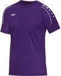 JAKO Sport-Tshirt Classico (100% Polyester-Jacquard) lila Jungen