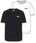 Fila Lifestyle Fila Freizeit-Shirt Brod Tee (Baumwolle) weiss/schwarz Herren -...