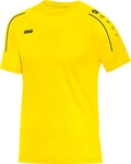 Jako 6150-03-116, JAKO Sport-Tshirt Classico (100% Polyester-Jacquard) gelb Jungen,
