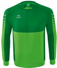 Erima Sport-Langarmshirt Six Wings Sweatshirt (Baumwollmix, funktionell)