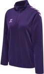 hummel Sport-Langarmshirt hmlCORE XK Half-Zip Sweat (Polyester-Sweatstoff)...