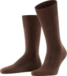 Falke 14405-5930-39-42, Falke Tagessocke Lhasa Rib (w&auml;rmende Kaschmir) braun Herren