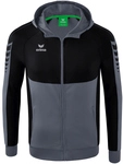 Erima Trainingsjacke Six Wings mit Kapuze (Baumwollmix, weich und bequem)