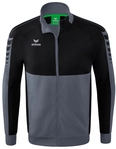 Erima Trainingsjacke Six Wings Worker (100% Polyester, Stehkragen, strapazierf&auml;hig)