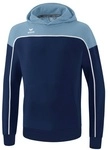 Erima Kapuzenpullover Hoodie Change (Baumwollmix) navyblau/denimblau Jungen