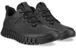 ECCO Sneaker Gruuv Lea GTX (Glattleder, wasserdicht) schwarz Herren