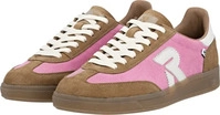 Rieker W2200-32-40, Rieker Sneaker San Diego (Glattleder) rosa/braun Damen, Gr&ouml;&szlig;e
