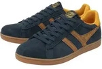Gola Sneaker Equipe II Suede-Leder navyblau/braun/gelb Herren