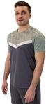 JAKO Sport-Tshirt Iconic (Polyester-Micro-Mesh) anthrazitgrau/mintgr&uuml;n Herren