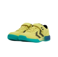 hummel Hallen-Indoorschuhe Multiplay Flex VC (Klettverschluss) limonegr&uuml;n/blau