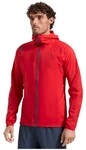 La Sportiva Trail-Laufjacke Pocketshell (Hardschell, wasserdicht) rot Herren