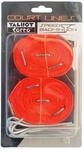 Talbot Torro Speedbadminton Spielfeld Linien f&uuml;r 2 Felder 5,50x5,50m (+8x Haken)